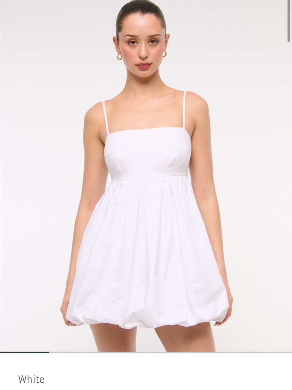ABERCROMBIE Babydoll Bubble Hum Mini Dress
